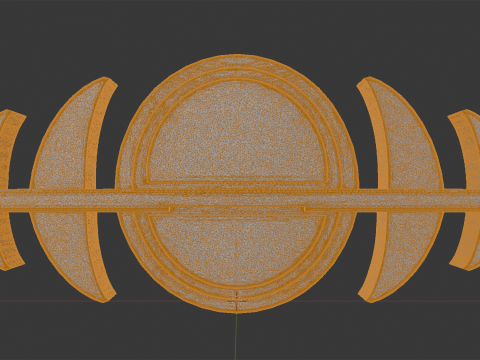 Moon Phases Shelf 3D Printable Model Modèles 3D en vedette