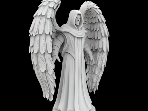 Angel of Darkness 3D Print 3D Print Model