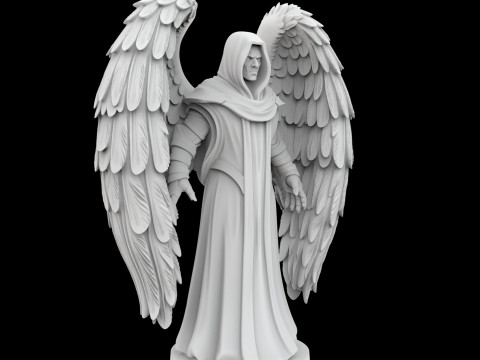 Angel of Darkness 3D Print 3D Druckmodell