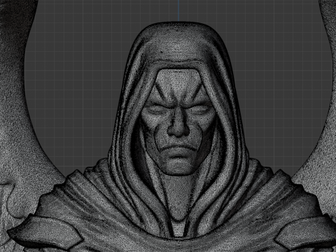 Angel of Darkness 3D Print 3D Druckmodell