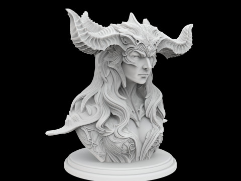 Lilith Diablo 3D Принт Модель