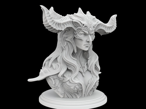 Lilith Diablo 3D Принт Модель