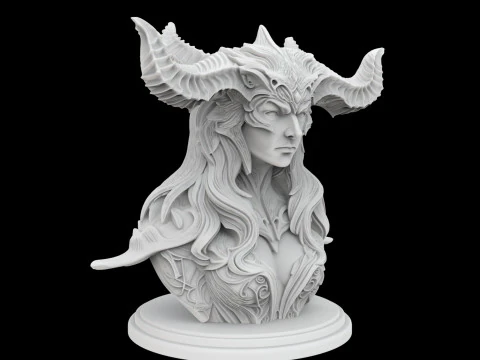 Lilith Diablo 3D Print Model