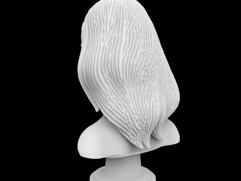 Ancient Stone Face Block 3D Print Model 3D 프린트 모델