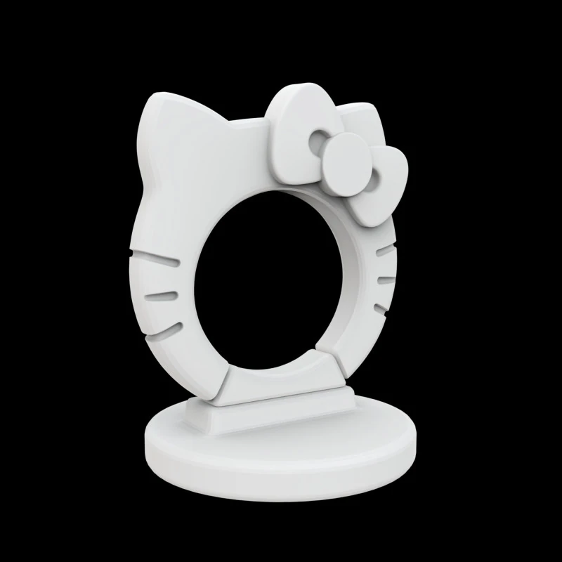 Hello Kitty bekerhouder 3D printmodel 3D printmodel .c4d .max .obj .3ds .fbx .stl .blend
