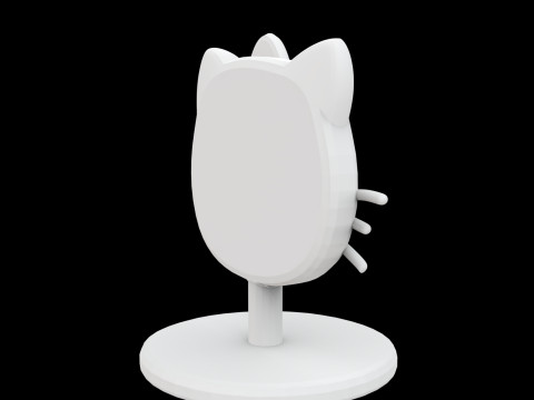 Hello Kitty 珠宝架 3D 打印模型 3D 打印模型