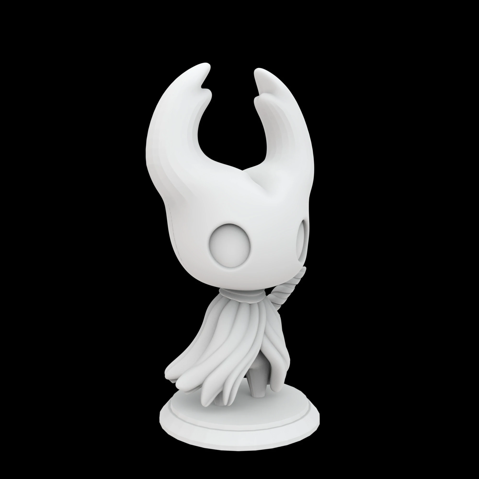 Hollow Knight Figurine 3D Print Model 3D Print Model .c4d .max .obj .3ds .fbx .stl .blend