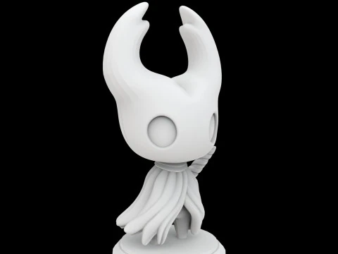 Modello di stampa 3D della statuetta Hollow Knight Modello di stampa 3D