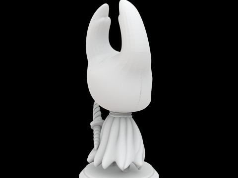 Hollow Knight Figurine 3D Print Model Modelo de impresión 3D