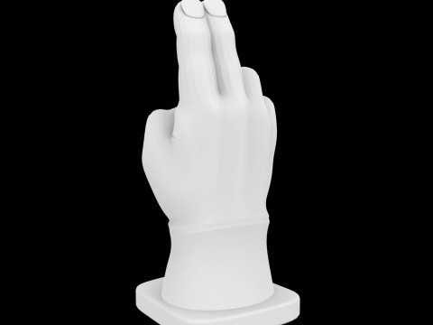 Thing Hand Figurine 3D Print Model 3D printmodel