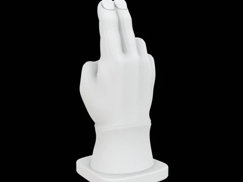 Thing Hand Figurine 3D Print Model 3D Print Model