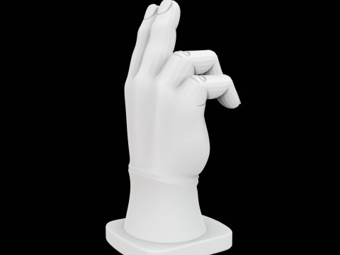 Thing Hand Figurine 3D Print Model 3D printmodel