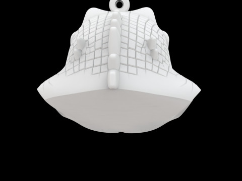 Anthro Crocodile Keychain 3D Print Model Modelo de impresión 3D