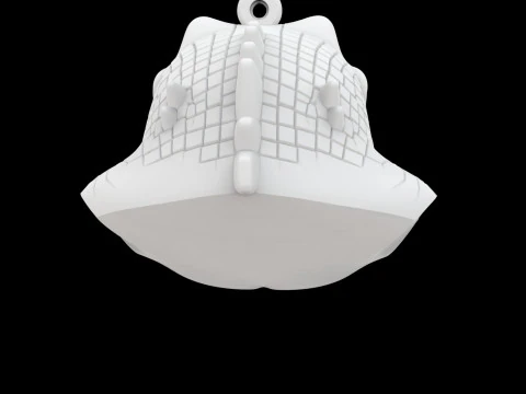 Anthro Crocodile Keychain 3D Print Model 3D Print Model