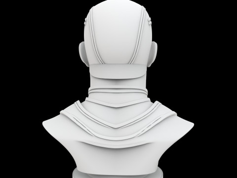 Captain America Hero Bust 3D Print Model 3D Принт Модель