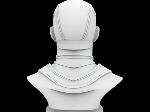 Captain America Hero Bust 3D Print Model 3D Print Model