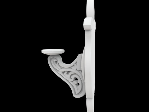 Celtic Knot Mum Aplik 3D Baskı Modeli 3D Baskı Modeli