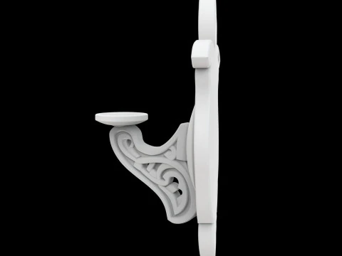 Celtic Knot Candle Sconce 3D Print Model 3D Print Model