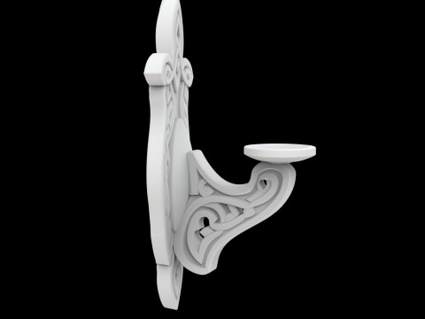 Celtic Knot Mum Aplik 3D Baskı Modeli 3D Baskı Modeli