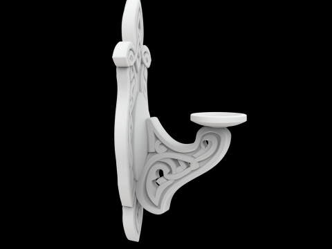 Celtic Knot Mum Aplik 3D Baskı Modeli 3D Baskı Modeli