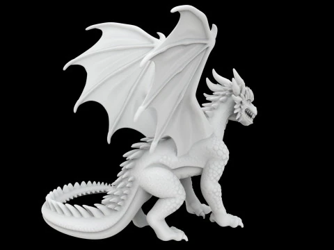 Dragon 3D Print Model 3D Print Model