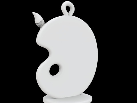 IceDragonClaw 钥匙扣 3D 打印模型奇幻配件 3D 模型