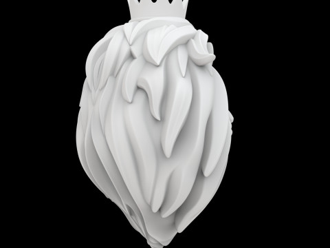 KingsScepterTopper Modèle d'impression 3D Ornement royal Modèle 3D