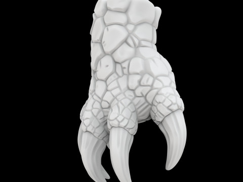 LavaDragonClaw Modèle d'impression 3D Créature fantastique Modèle 3D