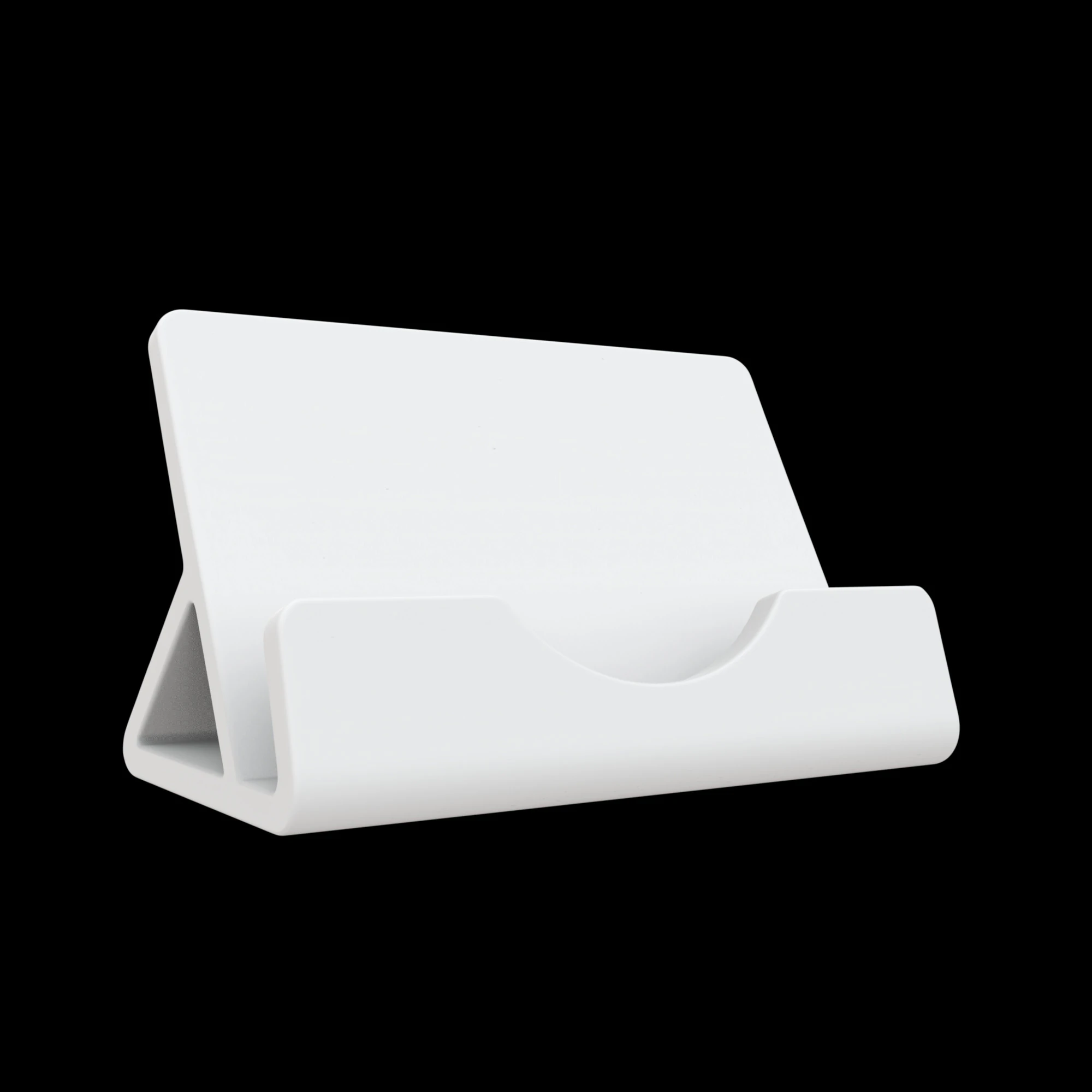 Card Holder for Sleeved Cards 3D Print Model Tabletop Accessory 3D Model .c4d .max .obj .3ds .fbx .stl .blend 