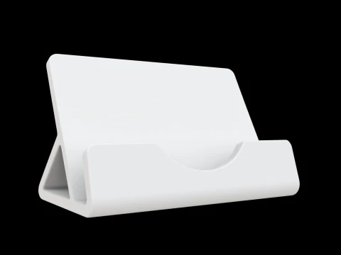 Card Holder for Sleeved Cards 3D Print Model Tabletop Accessory 3D Model