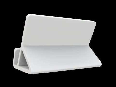 Card Holder for Sleeved Cards 3D Print Model Tabletop Accessory 3D Model