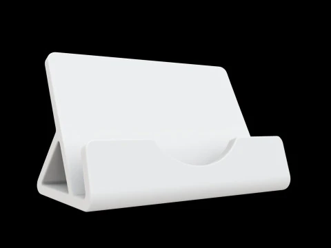 Card Holder for Sleeved Cards 3D Print Model Tabletop Accessory 3D Model