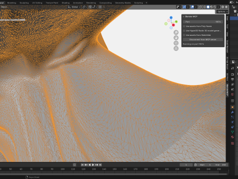 Máscara Demoníaca Modelo de Impressão 3D Máscara de Terror Modelo 3D
