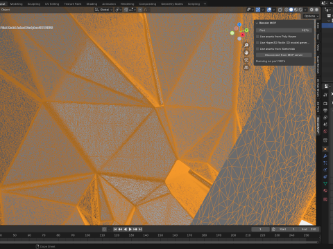기하학적 독수리 동상 3D 인쇄 모델 3D 모델