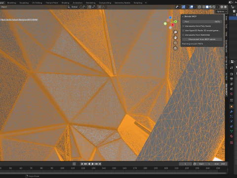 Geometric Eagle Statue 3D Print Model 3D Model