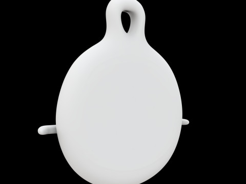 Hartslag hanger 3D-printmodel 3D Model