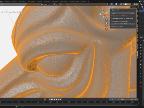 Buste d'Anubis ail&eacute; Mod&egrave;le d'impression 3D Figure mythologique Modèle 3D