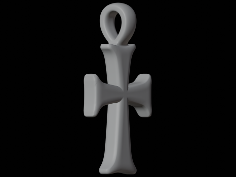 Acess&oacute;rio de joias com pingente de cruz templ&aacute;ria modelo de impress&atilde;o 3D Modelo 3D