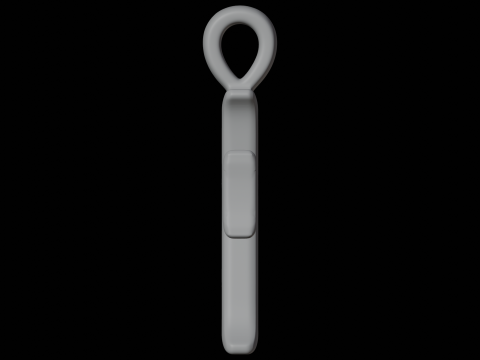 Acess&oacute;rio de joias com pingente de cruz templ&aacute;ria modelo de impress&atilde;o 3D Modelo 3D