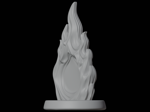 火墙法术效果装饰3D打印模型奇幻元素 3D 模型