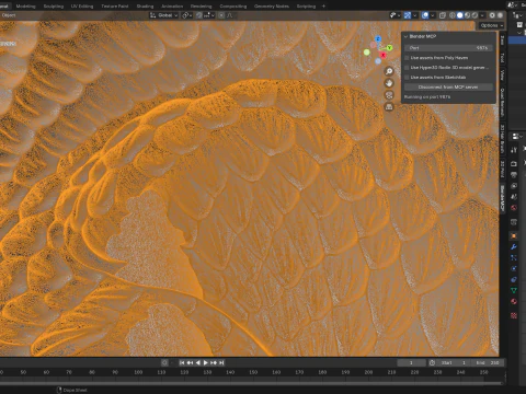 Owlon Crescent Moon 3D Print Model Fantasy Creature 3D Model