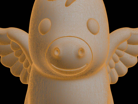 Chibi Pegasus Fantasy Creature 3D Print Model 3D Print Model