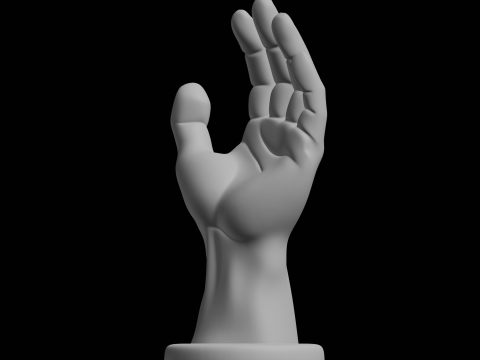 Hand Display Stand Home Decor Model 3D Print Model