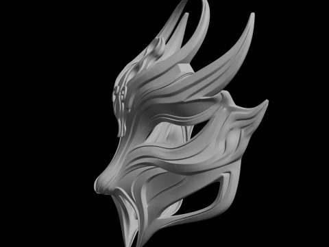 Ornate Mask 3D Print Model 3D Print Model