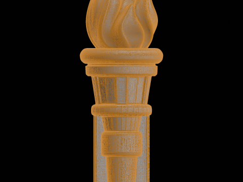 Torch Wall Sconce Home Decor 3D Print Model