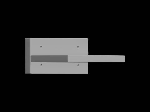 Wandregal, 3D-Druckmodell, Heimdekoration 3D Druckmodell