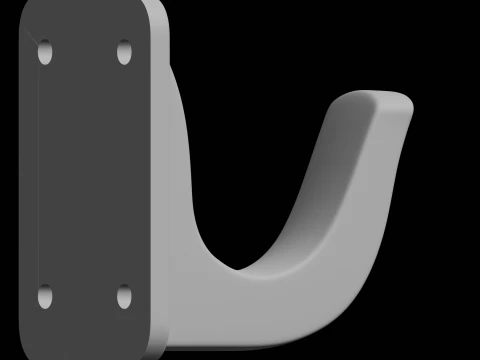 Wall Hook Home Decor 3D Print Model