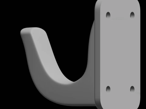 Wall Hook Home Decor 3D Print Model