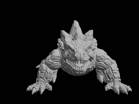 Deepstone Beast 3D Print Model