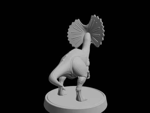 Dilophosaurus Miniature 3D Print Model